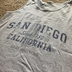 San Diego California Vintage Tank